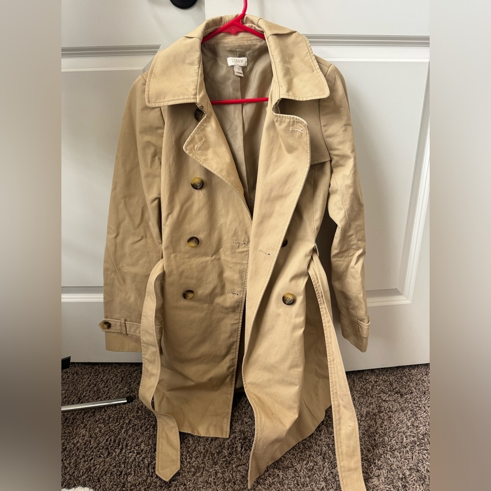 jcrew trenchcoat